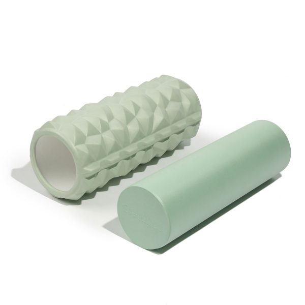 Ролик для йоги и пилатеса ДВОЙНОЙ 33*14