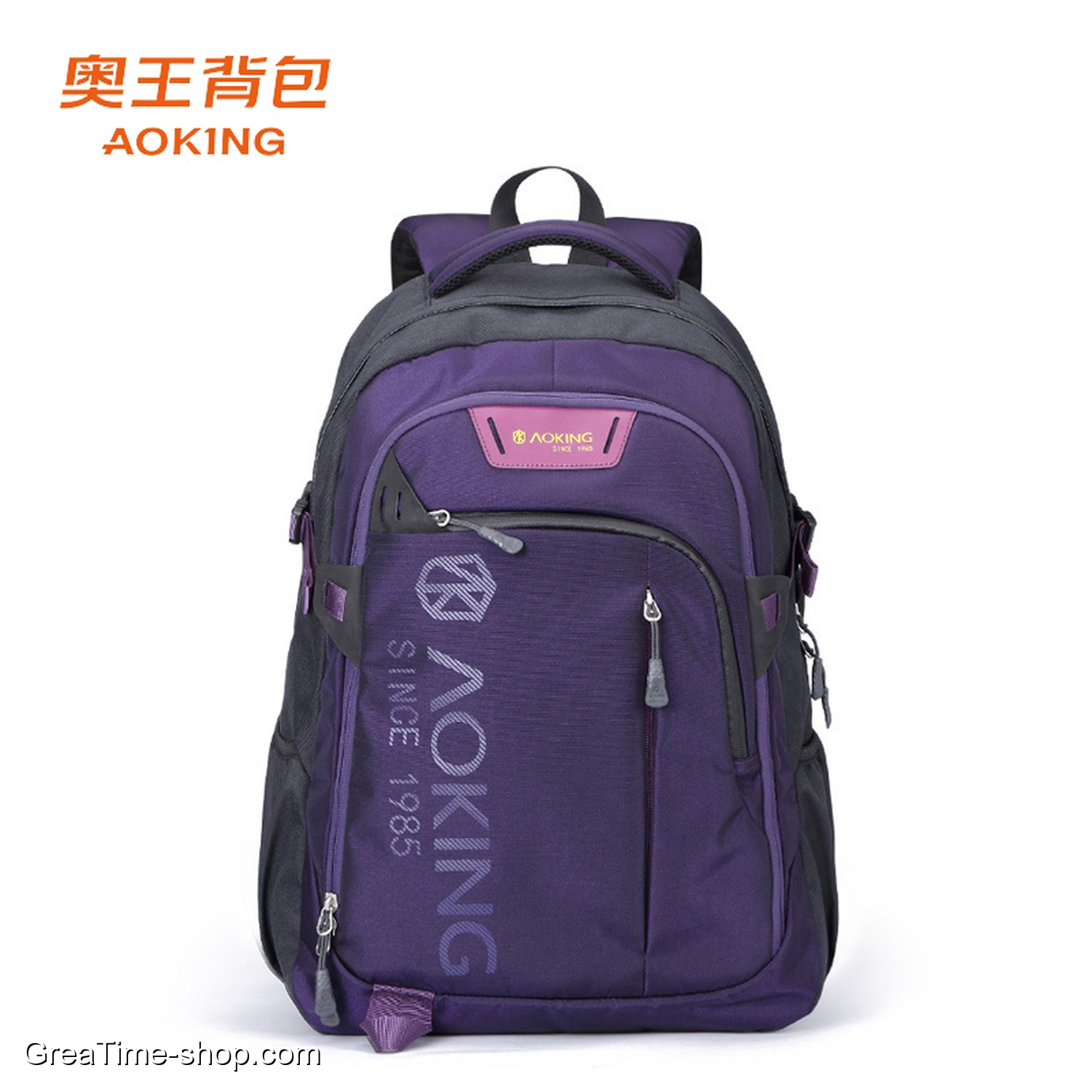Рюкзак Aoking SN57605-10A -i- Цвет: черный, фиолетовый